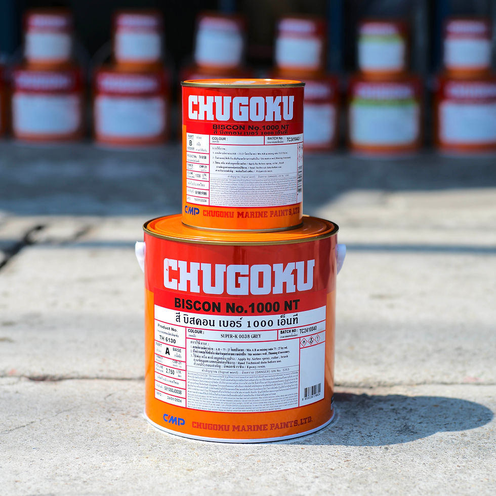 ภาพขนาดย่อ: Chugoku Biscon 1000 NT 0038 Super-K สีชูโกกุ บิสคอน 1000 เอ็นที สีเทา 0038