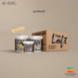 TOA Loft 10 Kg. Set สีทีโอเอ ลอฟท์ เซ็ท 10 กก.สำหรับทา 12-14 ตร.ม.