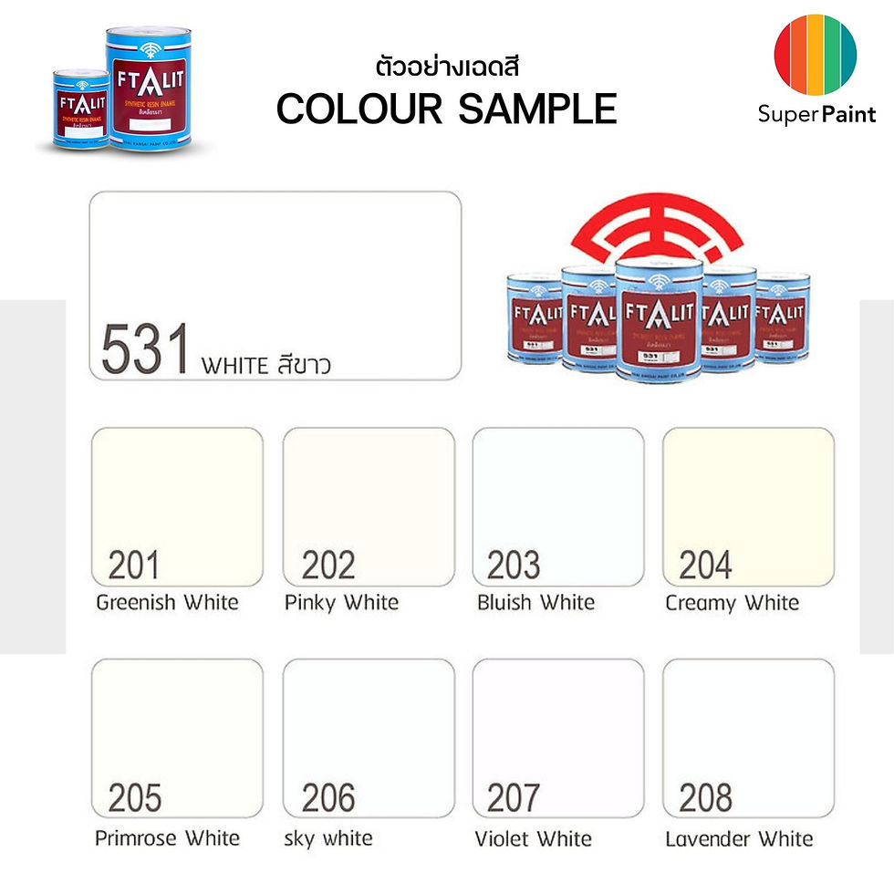 ภาพขนาดย่อ: KANSAI สีน้ำมันตราพัด ทุกสี ขนาดแกลลอน Kansai Ftalit Enamel สีเคลือบเงาตราพัด