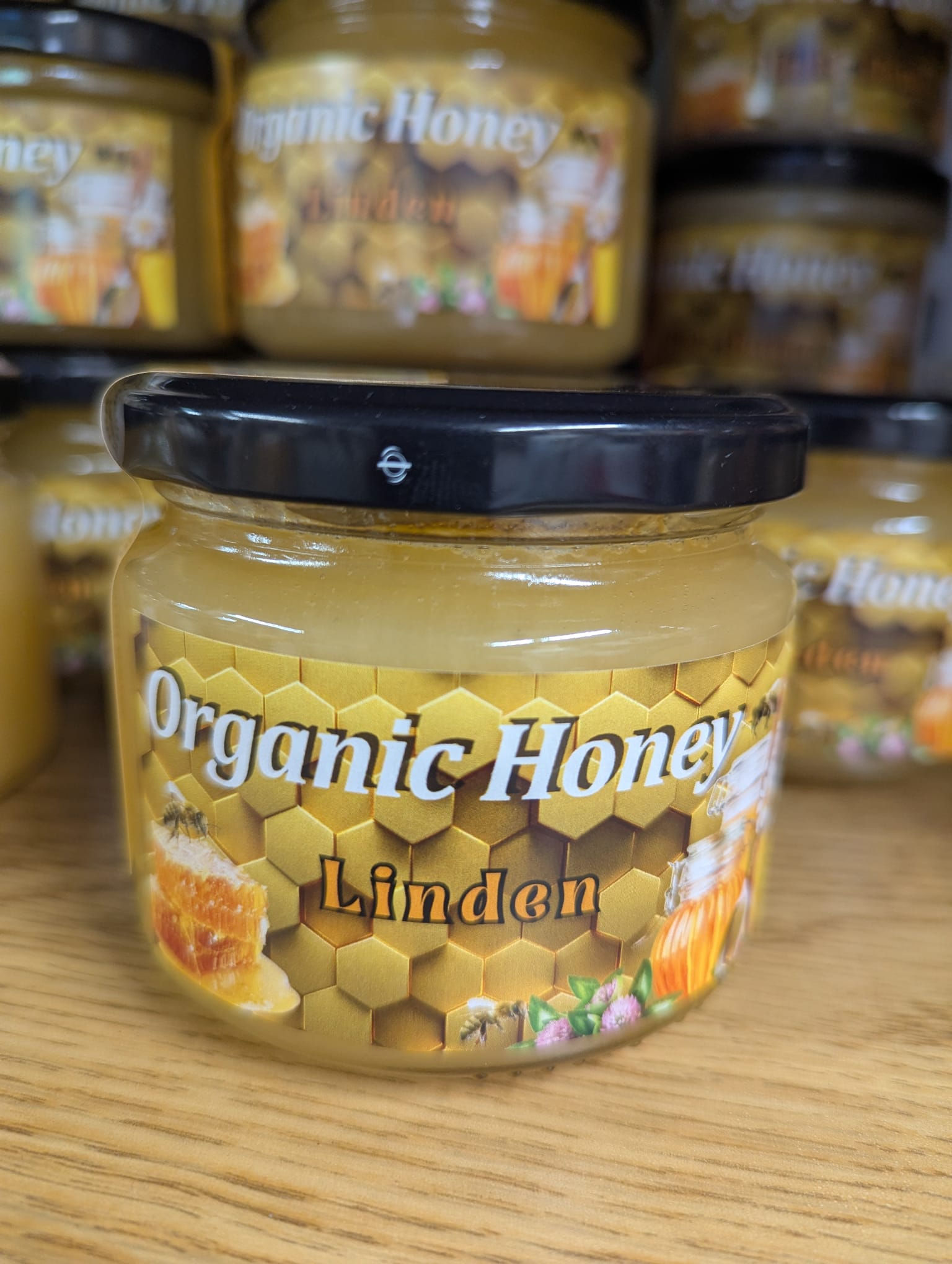 Organic Linden honey 1LB