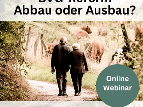 Webinar BVG-Reform zum Nachschauen!
