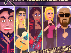 X-RL7, Cyberpunk pixel art web series/music project releases it's first episode