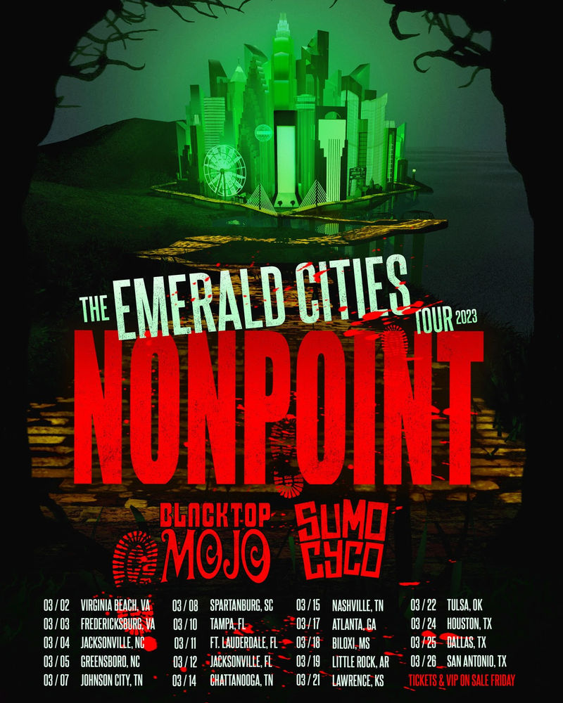 Nonpoint Announces Immersive Twisted Wizard of Oz Theme Tour