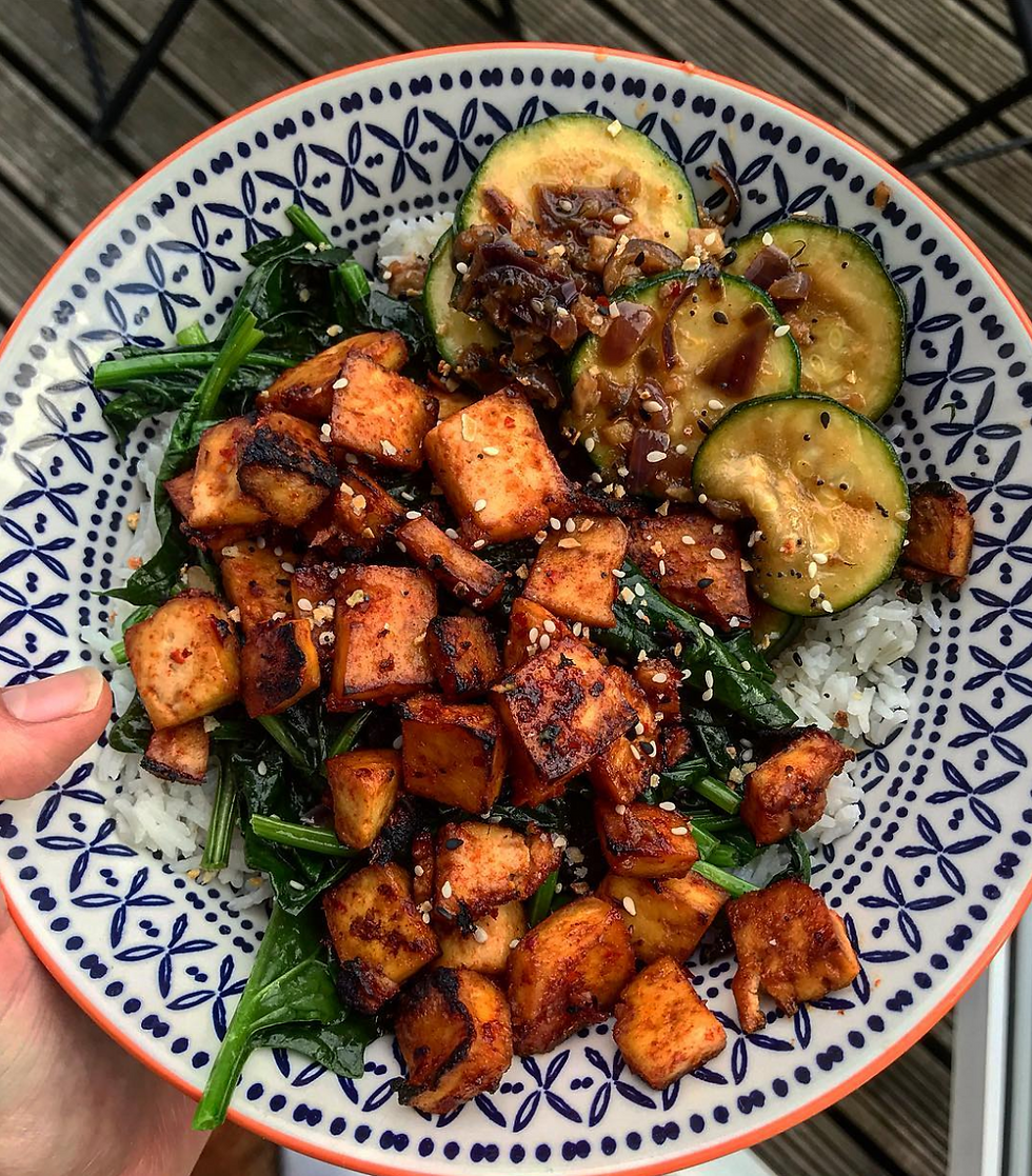 Teriyaki Tofu Bowl
