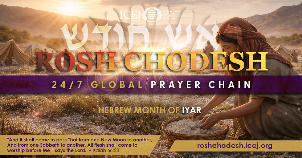 Biblical Significance of the Month of Iyar (5786)