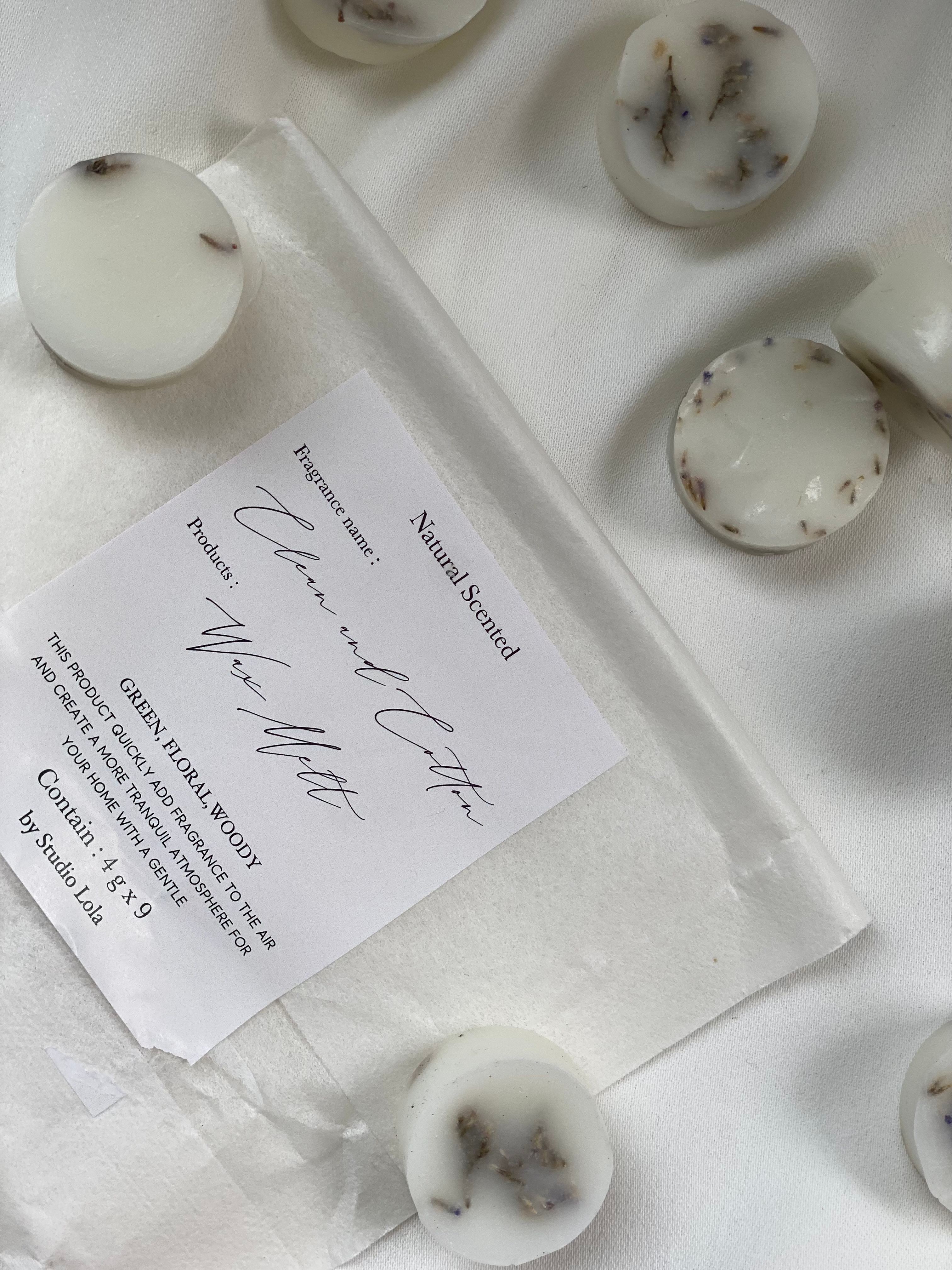 דיסקיות שעווה ריחניות למבער