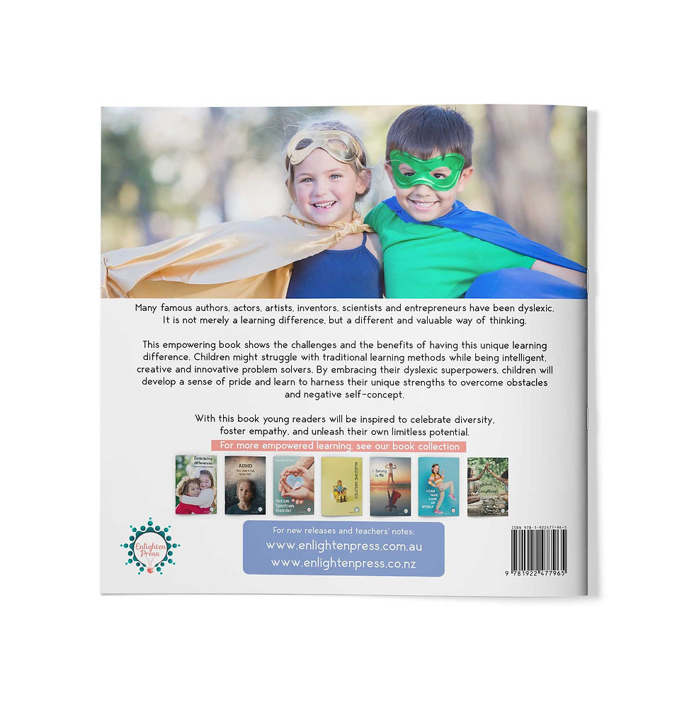 Thumbnail: DYSLEXIA & ME - FINDING MY SUPERPOWERS LAPBOOK