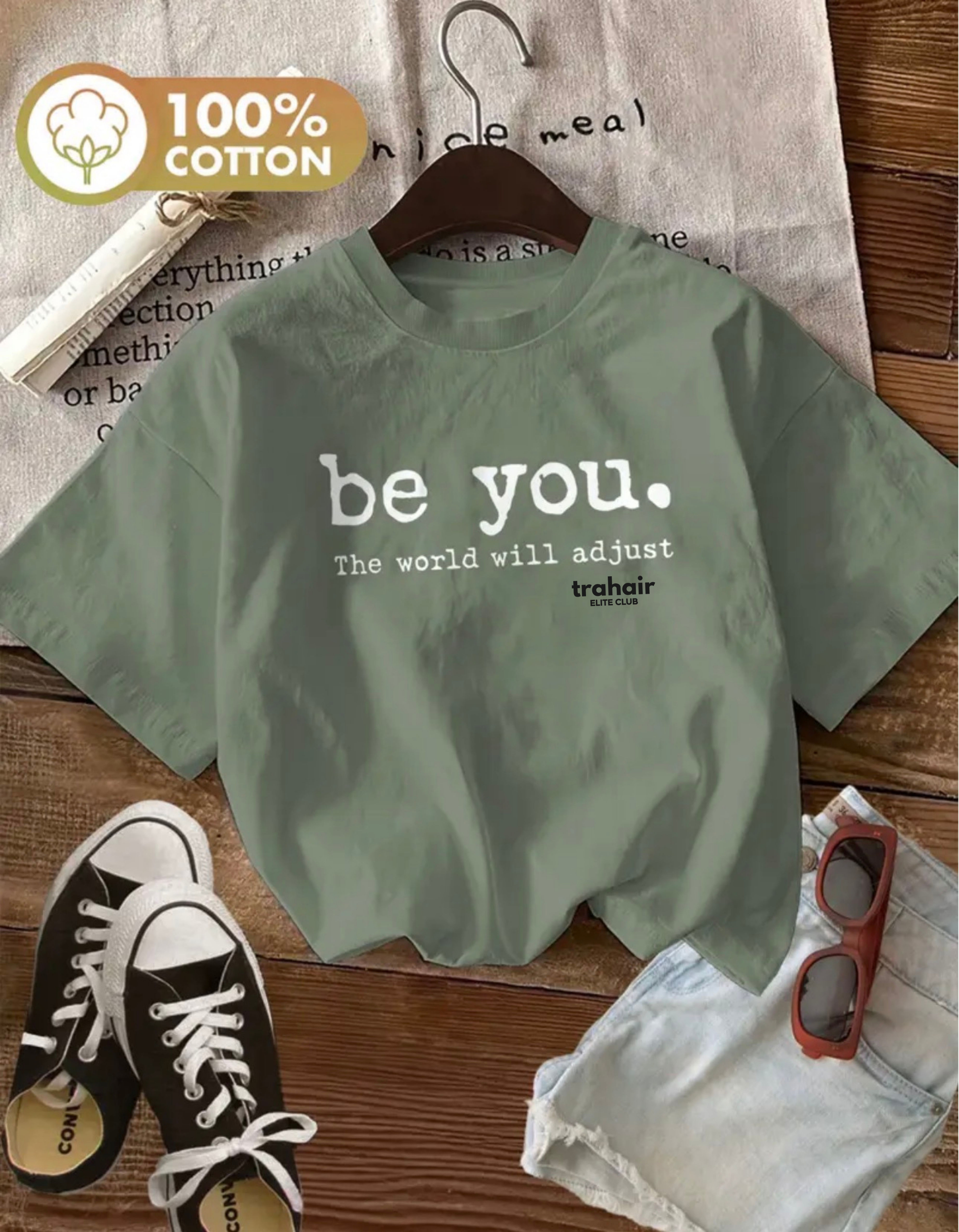 Be you the world will adjust tee