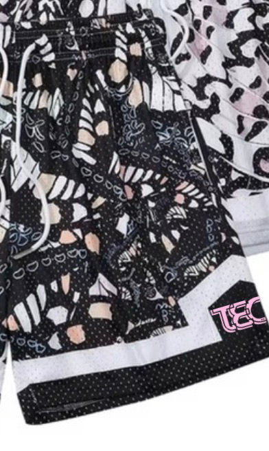 Thumbnail: Multicolor Patterned Athletic Shorts