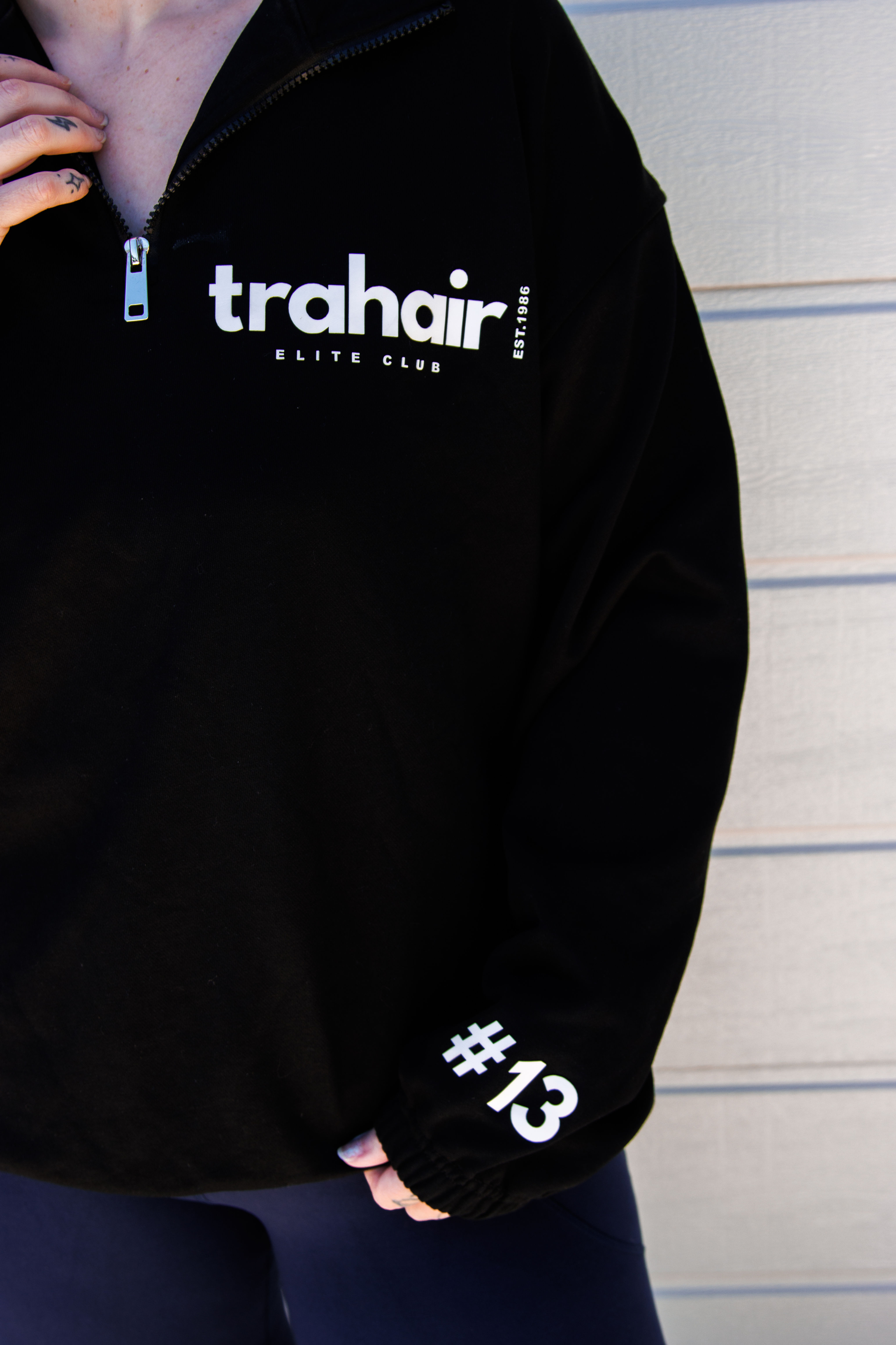 100% Cotton 1/4 Zip