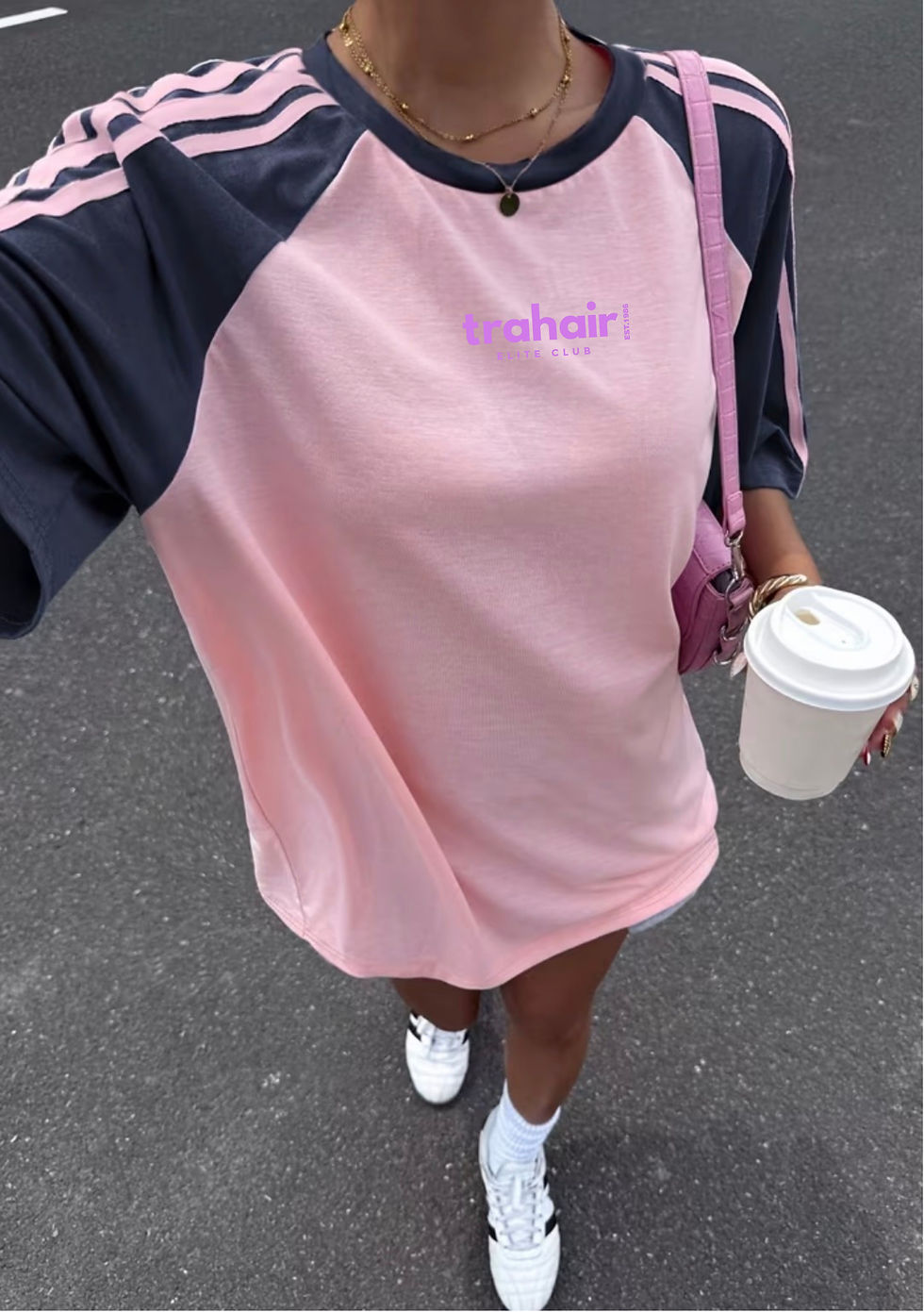 Thumbnail: Colorblock Raglan Sleeve Women's T-Shirt