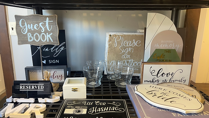 Please sign our guest book in multiple styles