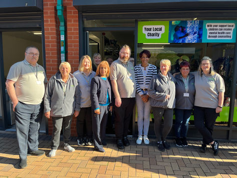 A Wonderful First Day at Our Unity Walk Charity Shop
