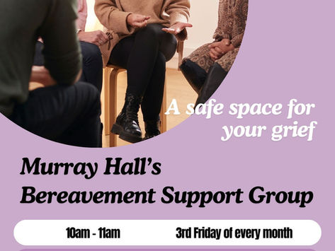 New Bereavement Support Group...
