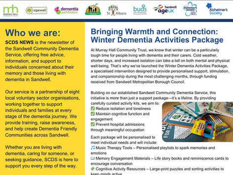 Sandwell Community Dementia Service Newsletter