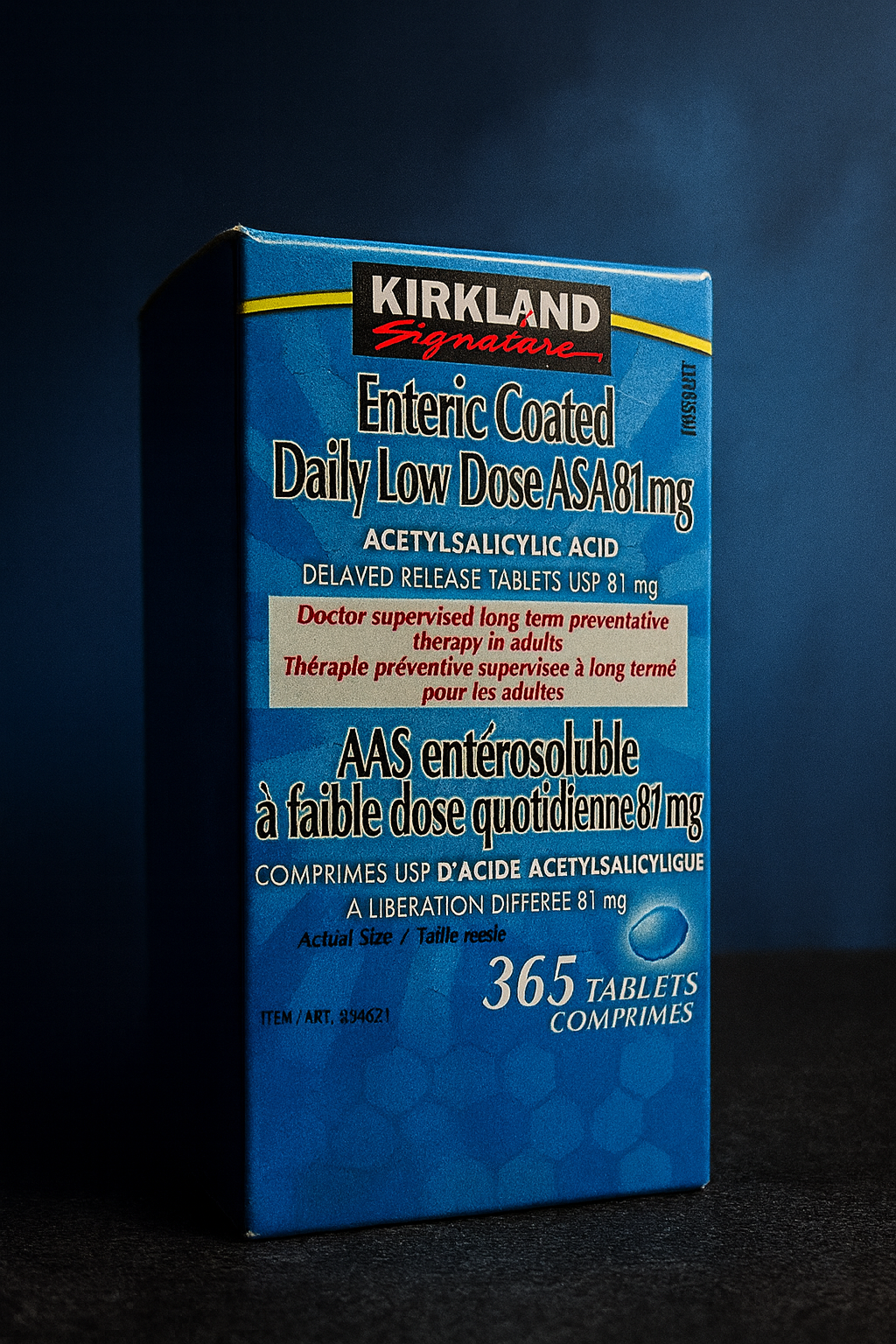 Low Dose Aspirin (81 mg, Enteric Coated)