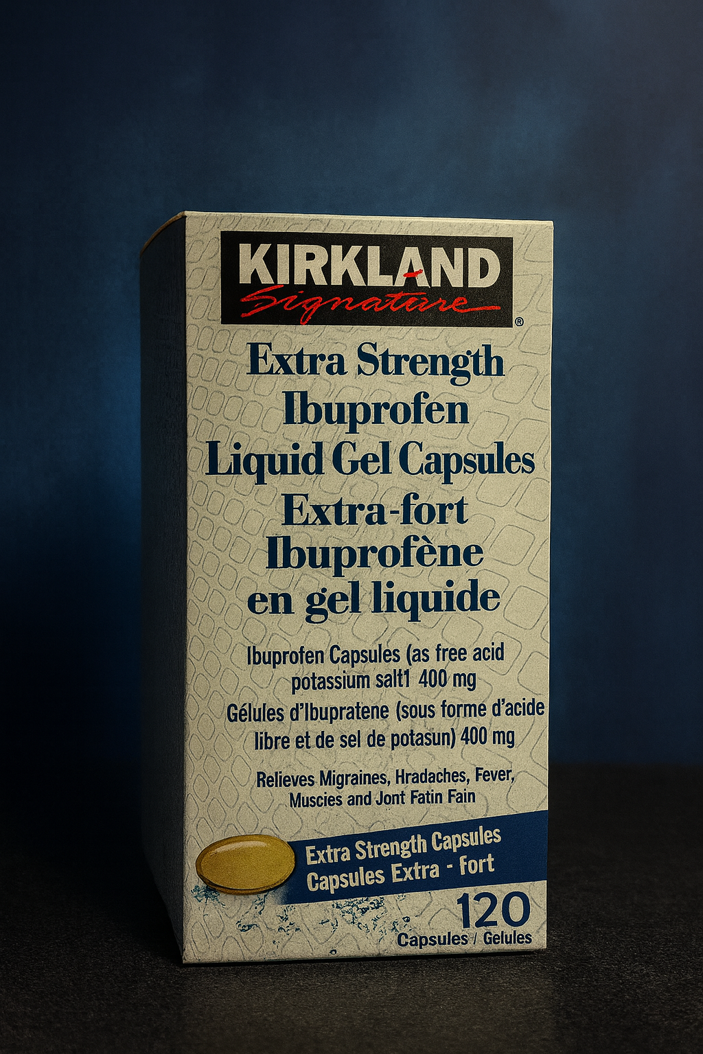 Extra Strength Ibuprofen (400 mg Softgels)