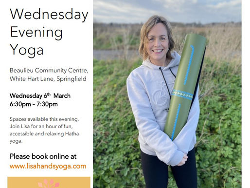 Spaces available this evening