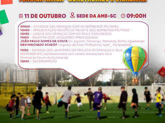 Convite Especial: Comemoração do Dia das Crianças do Projeto Torcida Amiga – Construindo a Cidadania