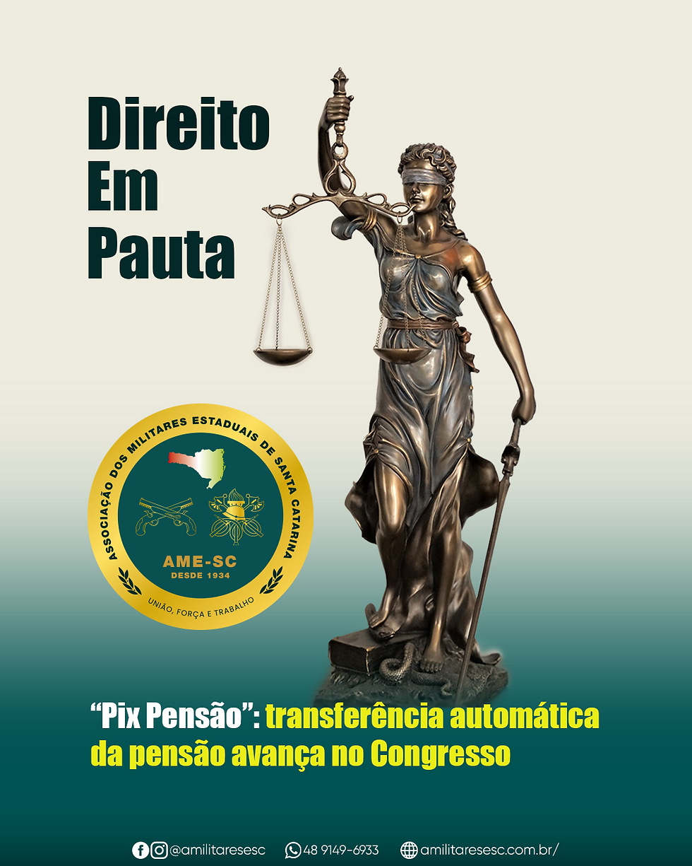 “Pix Pensão”: transferência automática da pensão avança no Congresso