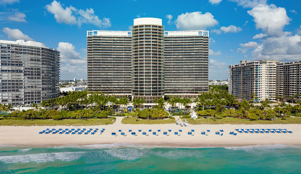 The view from the ocean