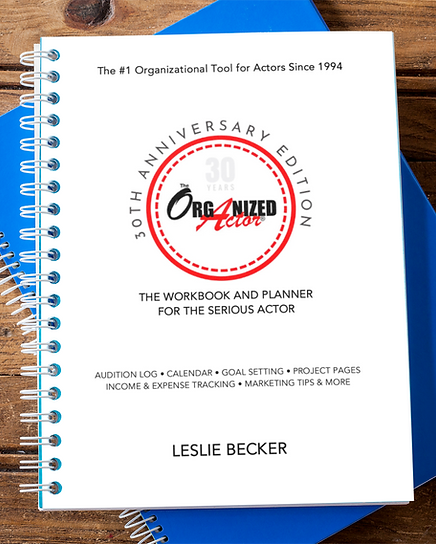 The Organized Actor Book cover