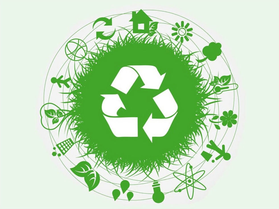 green recycle symbol