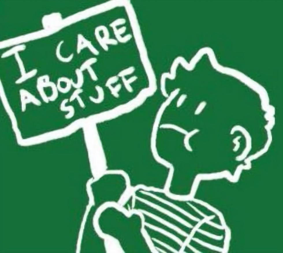 i care about stuff