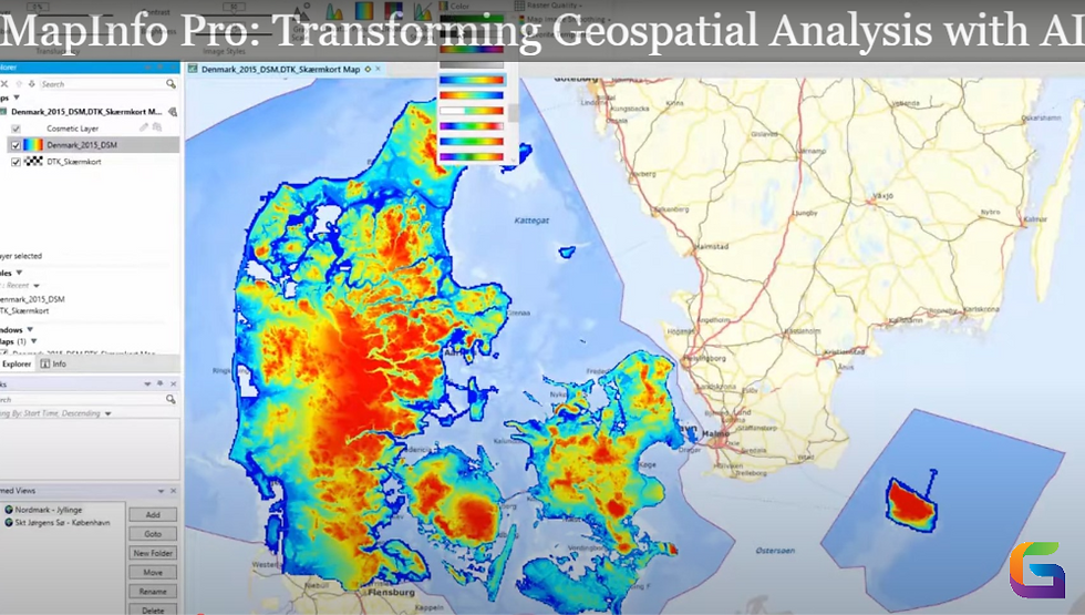 MapInfo Pro: Transforming Geospatial Analysis with AI