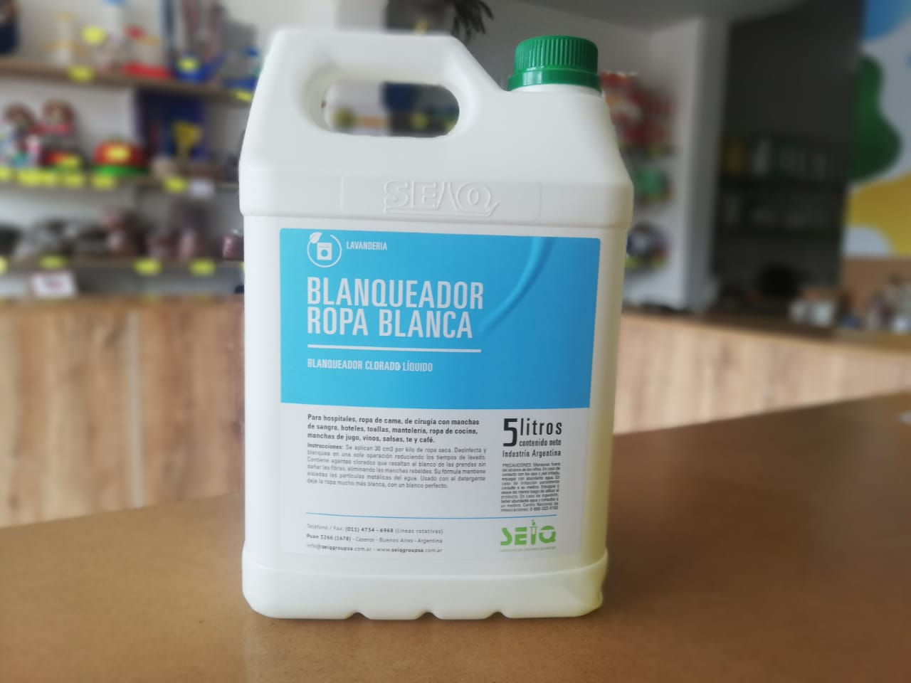 Blanqueador ropa blanca