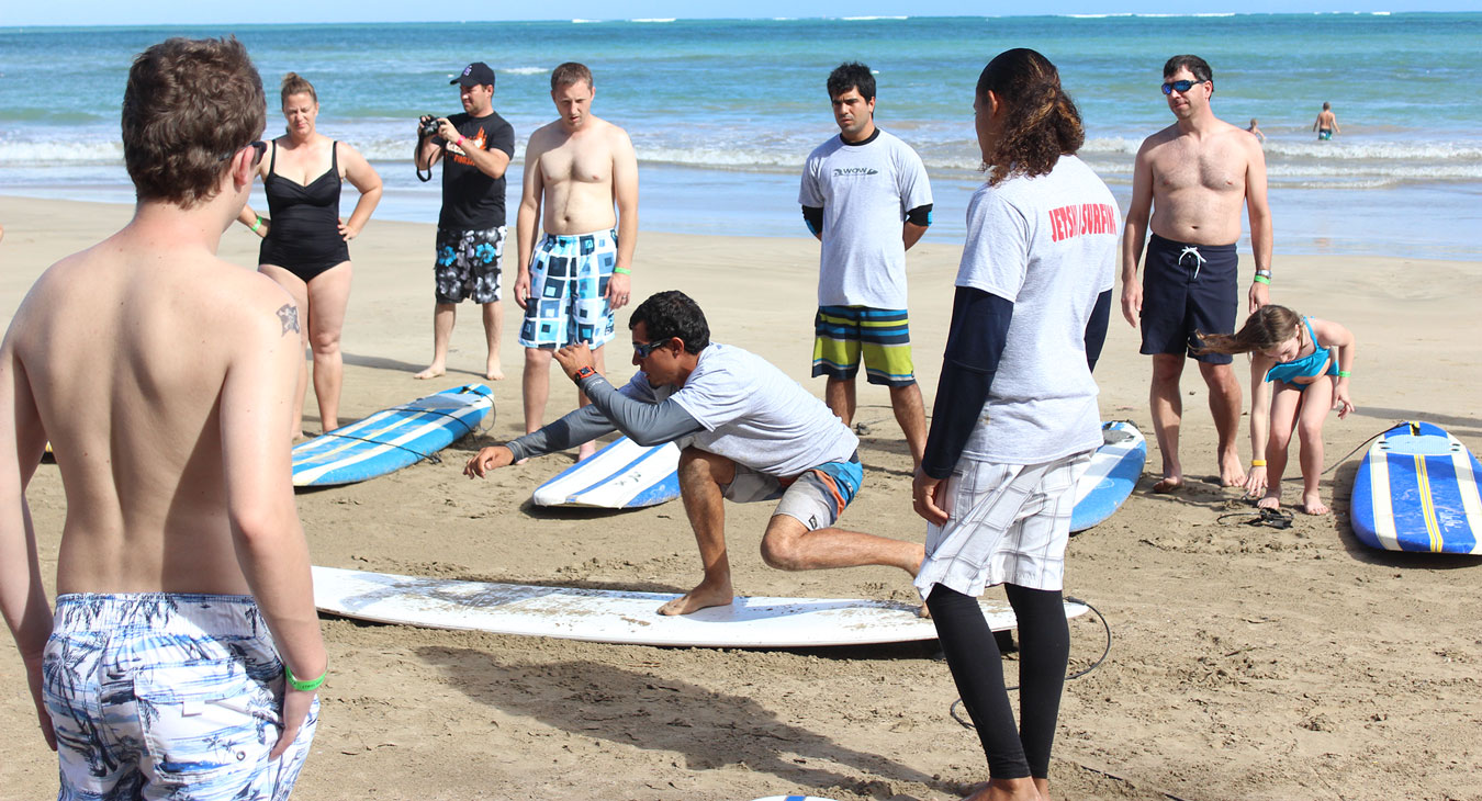 Isla verde surf lessons SanJuan Surf Lessons isla verde