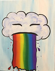 Kids Rainbow Vomit