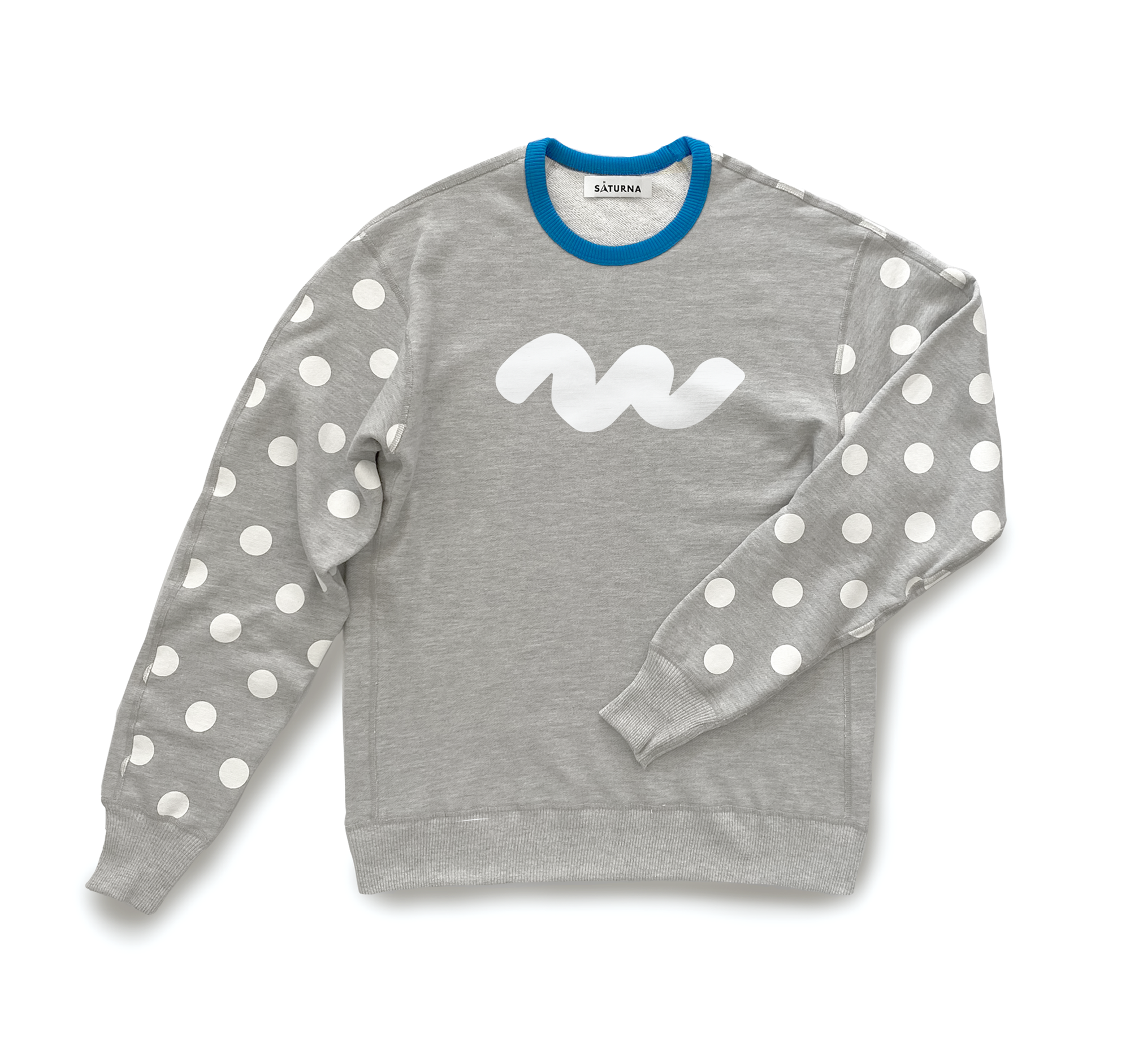 Abstract Wave Crewneck