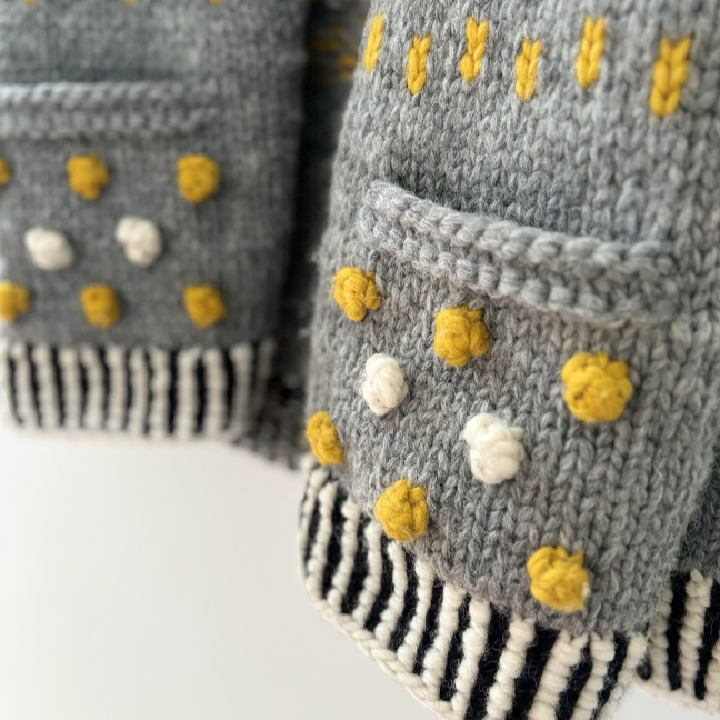 Thumbnail: Hand-knitted Saturna Island Sweater