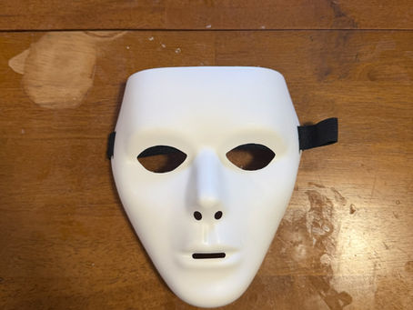 how to make a paper mache mask: step by step