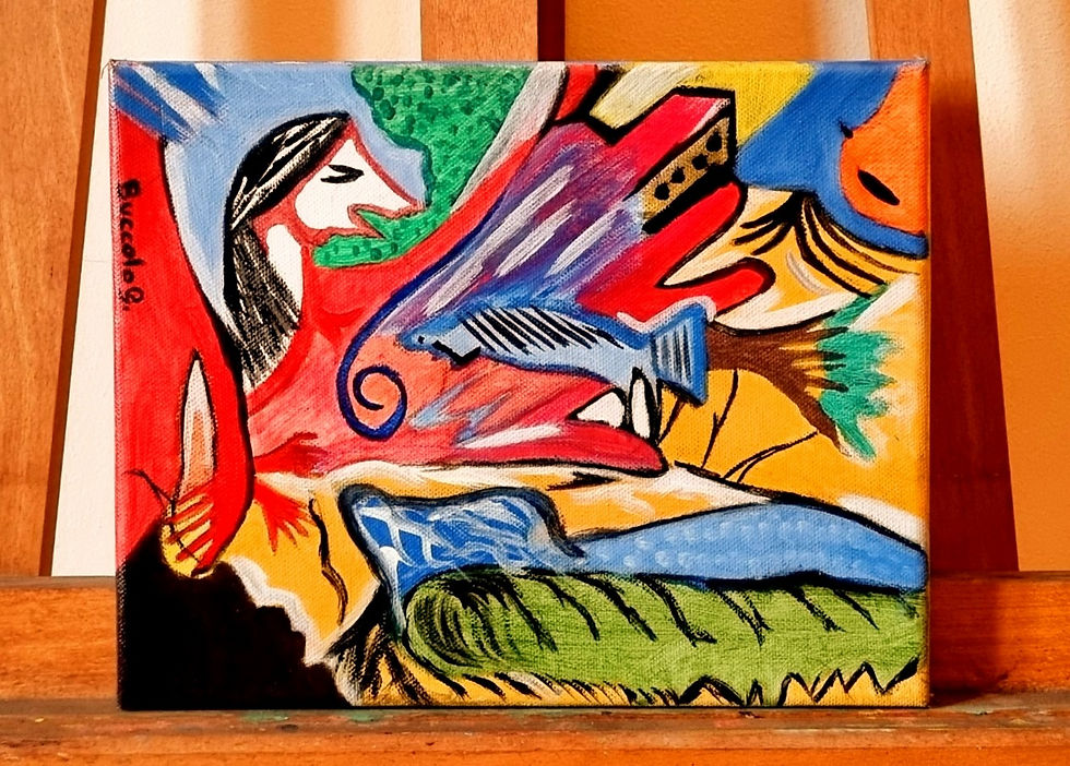 Hands of life 30x24 acrilico 2013