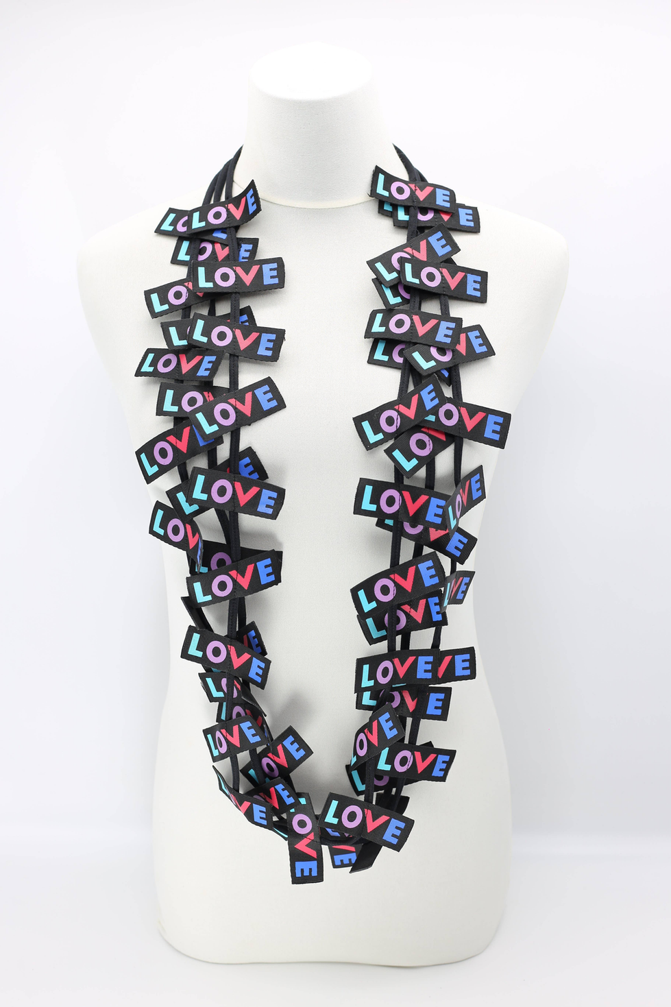 Jianhui London LOVE Ribbon Necklaces love launch