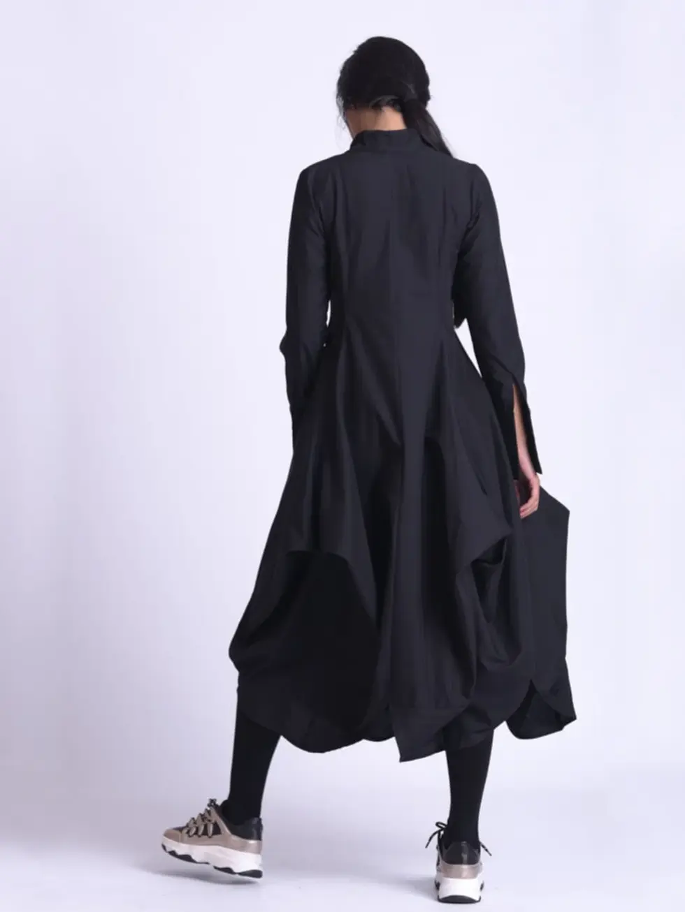Metamorphoza Long Sleeve Casual Maxi Dress - METD0162 4