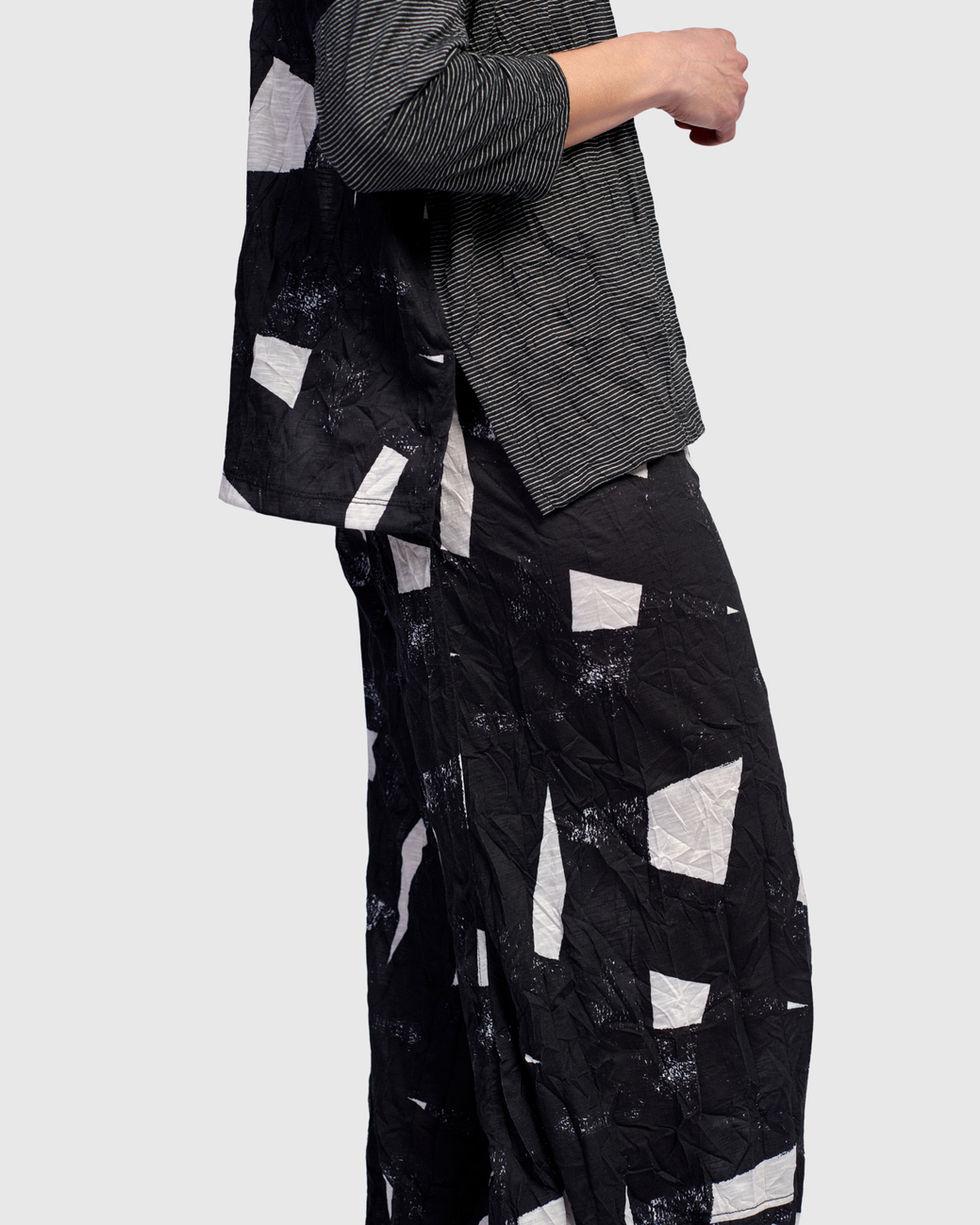 Alembika Inkline Mixed Media Tunic - Mono ST747M