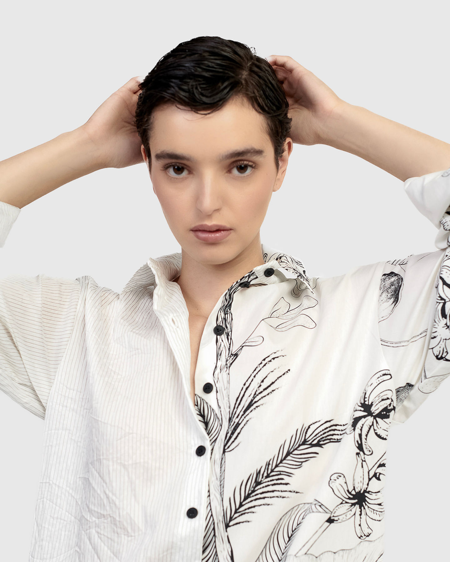 Alembika Urban Casablanca Tunic Shirt - Botanica UT955B love launch