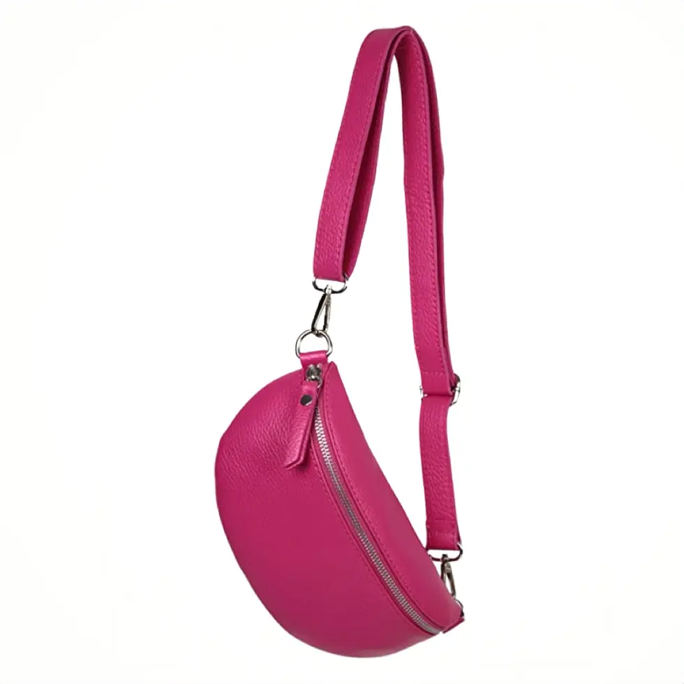 Modarno Unisex Convertible Italian Leather Bag - Crossbody & Waist 6c0728c7 love launch