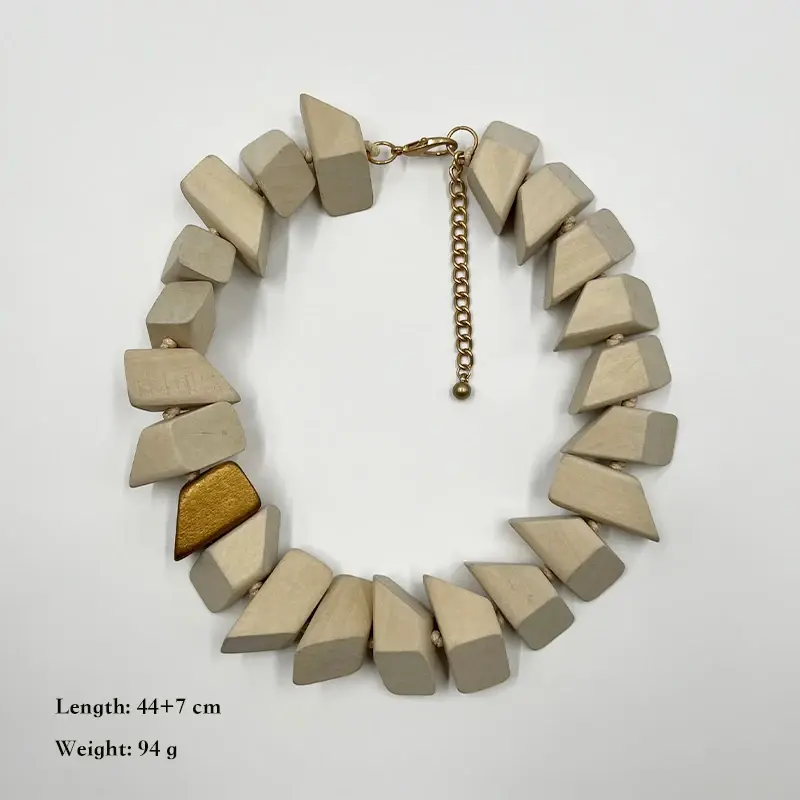 Z2 Earthly Collection Wood Collar - Natural