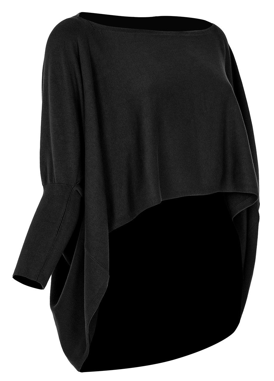 Kozan 2 Way Sweater - Black SP-0050