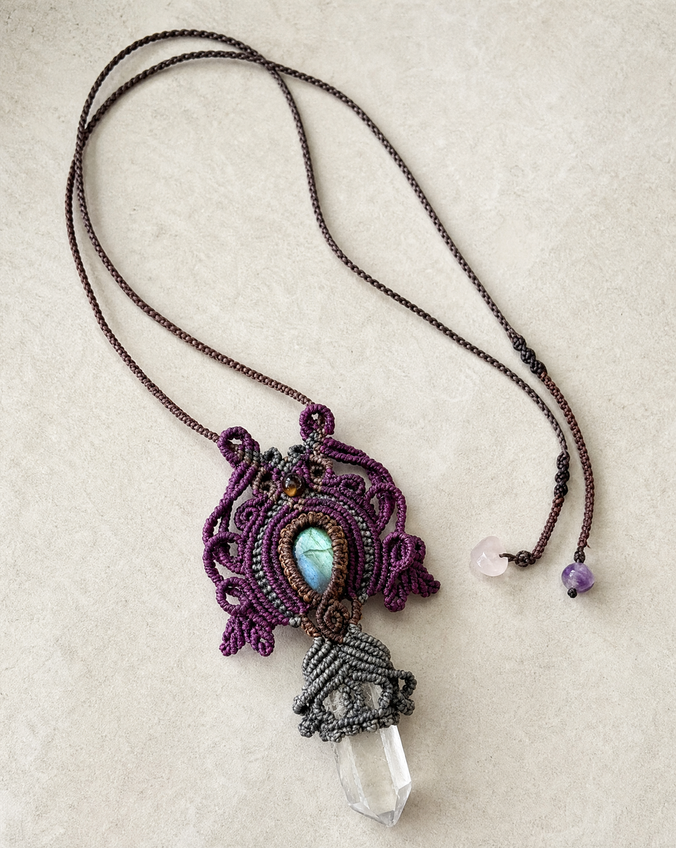 LunArte Sana Labradorite Lune Amulet love launch