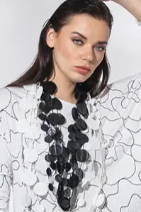 Kozan Harmony Necklace - Black AC200