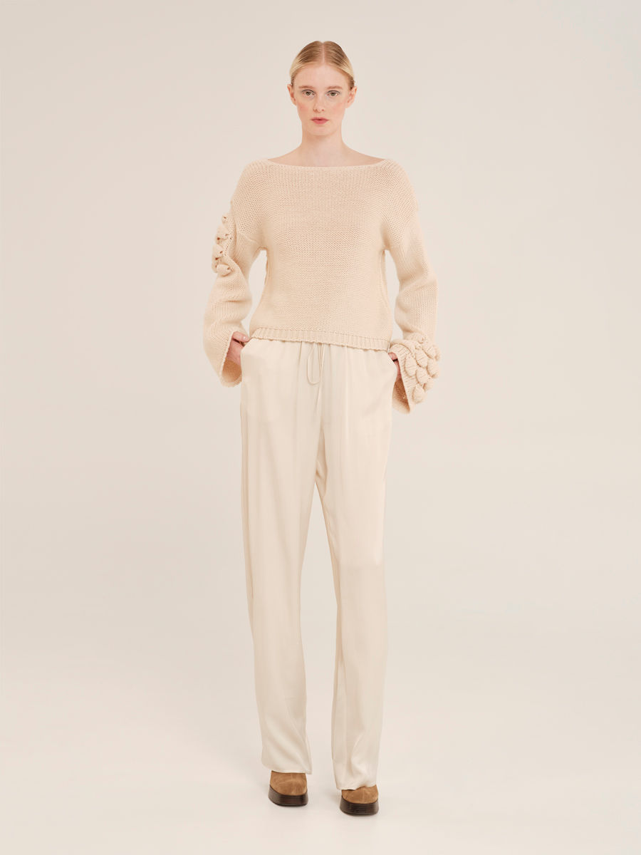 Ioanna Kourbela Sensitive Hug Reversible Top - Vanilla W25412