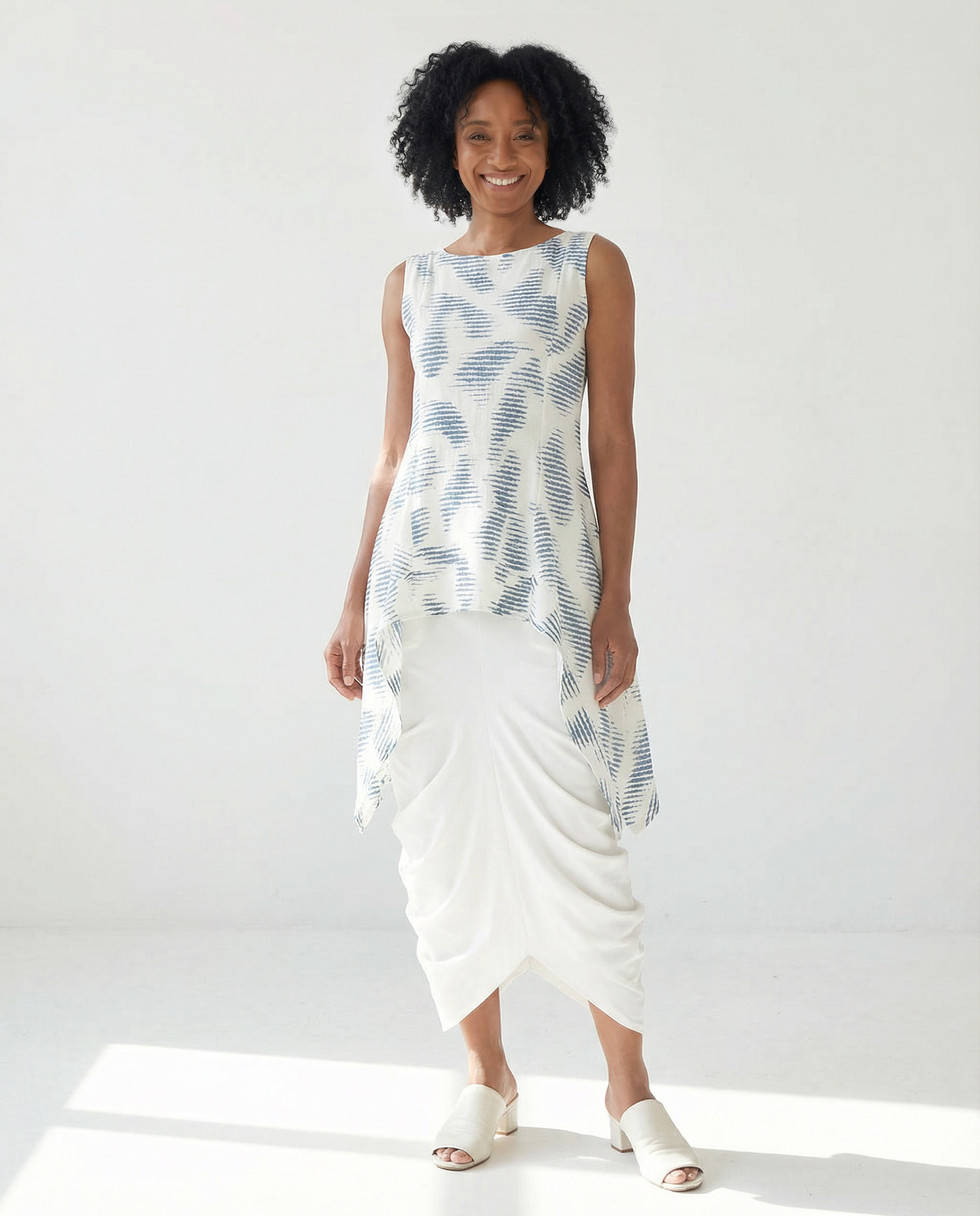 Matthildur Athena Skirt - Ivory 70 - Cotton