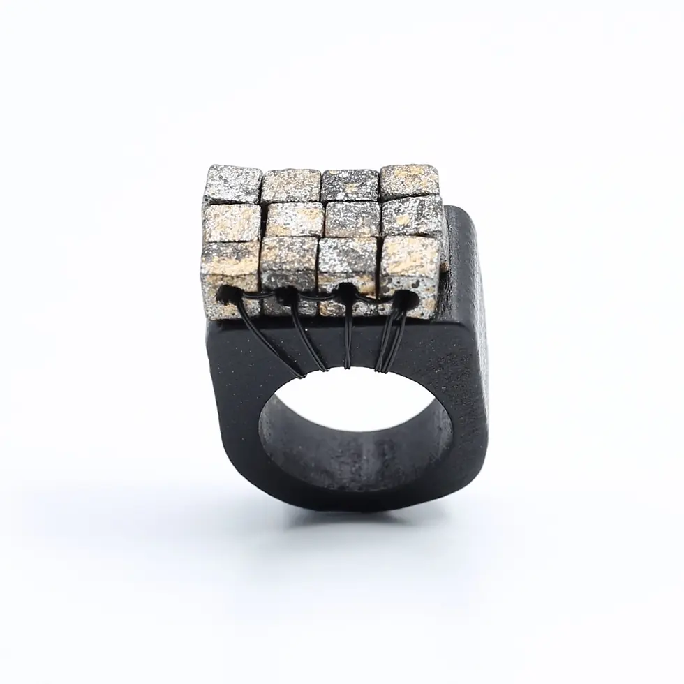 Jianhui London Wooden Pashmina Ring