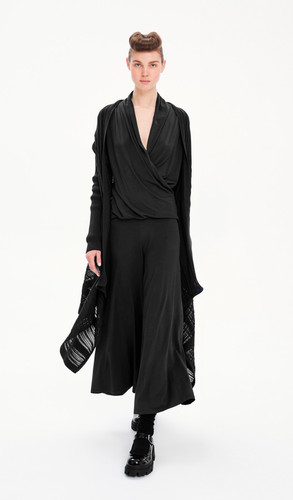 Ioanna Kourbela Knit Long Cardigan - Black | 24213