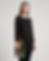 Trunk Show - NY 77 Black Handkerchief Hem Top 26604